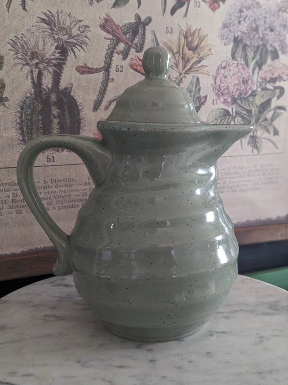 Green Nantucket Teapot - Picture 6 of 8